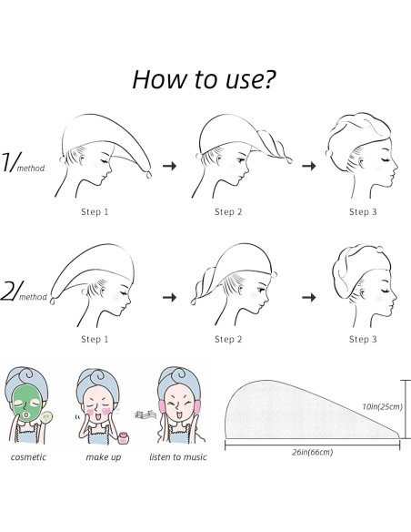 Toalla de Microfibra para Cabello JasmineM Halloween Naranja