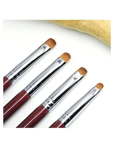 4 Pinceles de Limpieza y Bolígrafos de Puntos Aridito