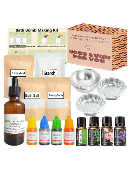 Kit de Fabricación de Bombas de Baño DIY Worhepp - 1 kg