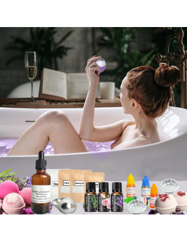 Kit de Fabricación de Bombas de Baño DIY Worhepp - 1 kg