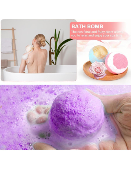 Kit de Fabricación de Bombas de Baño DIY Worhepp - 1 kg