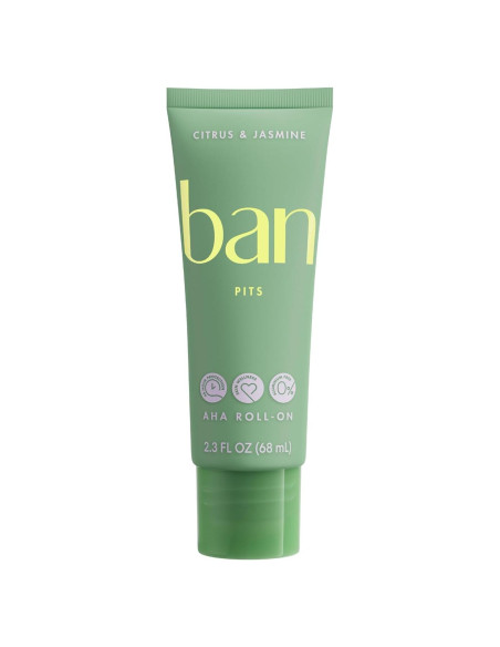 Desodorante Roll-On Ban AHA Sin Aluminio 65.2 ml Cítricos y Jazmín