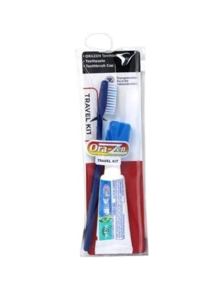 Kit de Viaje de Cuidado Oral Ora-Zen - 12 Paquetes