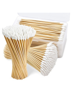 500 Hisopos de Algodón Punta Puntiaguda BFHKXW 17.4x11 cm