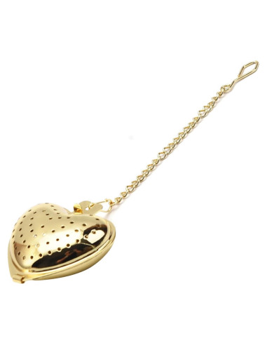 Colador de Té Dorado Calsgkspray de Malla Fina 9g