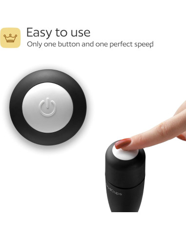 Espumador de Leche GoodCups Negro - Batidor Eléctrico Portátil