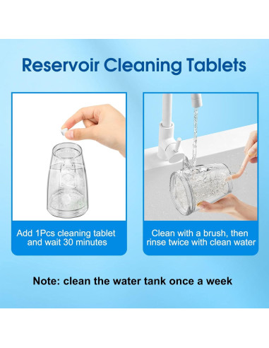 Irrigador Dental Inalámbrico BFT HF-P12 300ML 5 Modos IPX7