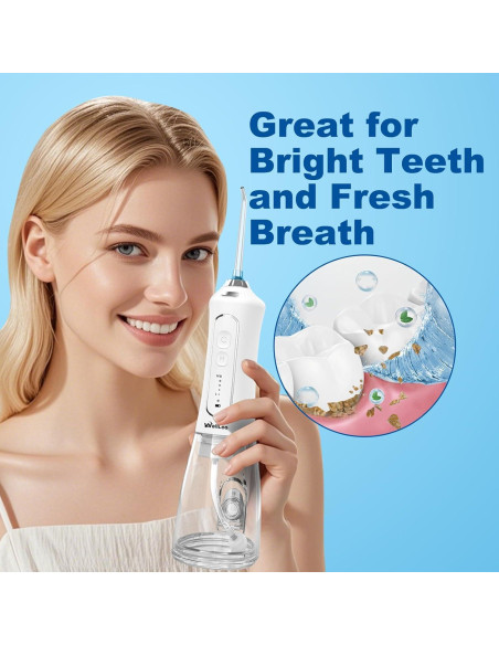 Irrigador Dental Inalámbrico BFT HF-P12 300ML 5 Modos IPX7