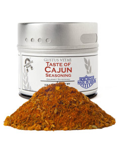 Sazonador Gourmet Cajún Gustus Vitae 65g - Todo Natural