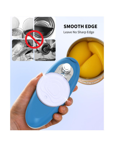 Abrelatas Eléctrico CIRCLE JOY KGQ-5A-BL Azul Automático