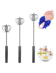 Set de Batidor de Huevo y Separador Wewounyl - Acero Inoxidable