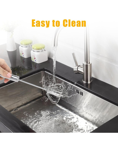 Set de Batidor de Huevo y Separador Wewounyl - Acero Inoxidable