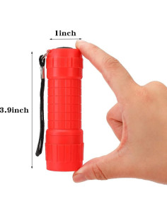 Linterna Pequeña LED KunHe 5 Paquete 100 Lúmenes Baterías AAA 2