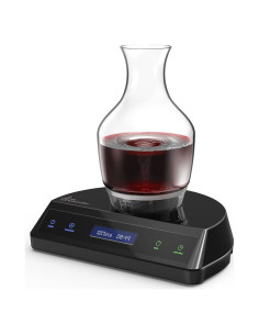 Decantador de vino eléctrico Humbee My Sommelier 739ml Negro