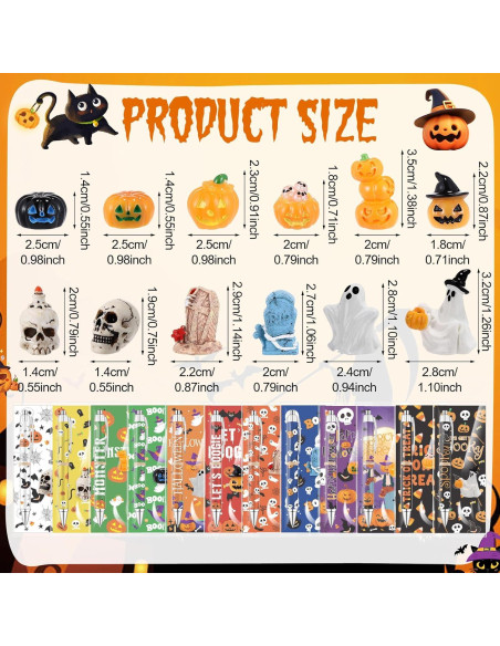 Set de 144 Bolígrafos de Gel Halloween Ioffersuper Multicolor