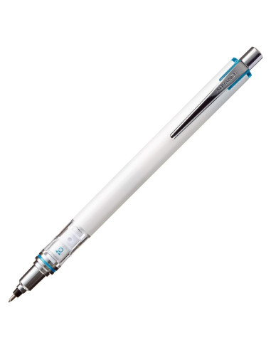 Lápiz Mecánico Kuru Toga Advance Mitsubishi 0.7mm Blanco