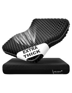 Cojín de Gel Extra Grueso Helishy para Alivio de Presión