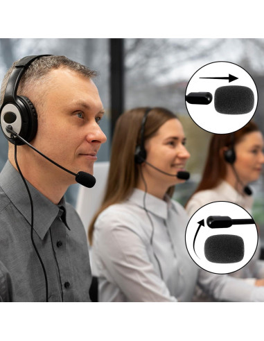 Paquete de 20 Cubiertas de Espuma para Micrófono Ymapinc