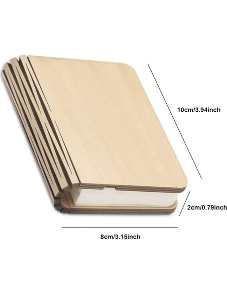 Luz de Libro LED SagaSave Plegable Recargable USB 3 Colores