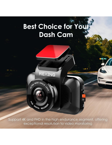 Tarjeta microSDXC 128GB Rexing UHS-3 4K Full HD