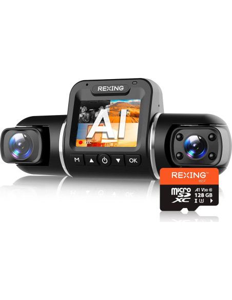 Tarjeta microSDXC 128GB Rexing UHS-3 4K Full HD