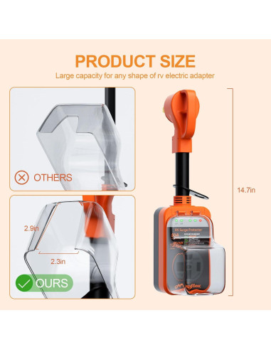 Protector de Sobretensión Marsflex RV 50A 12000J Impermeable