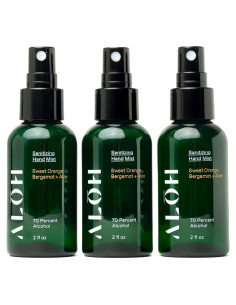 ALOH Spray Desinfectante de Manos 3-pack 70% Alcohol 2oz