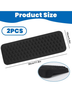 Reposabrazos Ergonómico Telihao, Espuma Viscoelástica, 2 Piezas 2