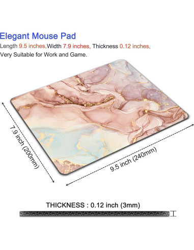 Alfombrilla de Ratón UTGYRRIK Mármol Bonito 240x200x3mm