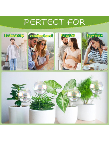 Esferas de Riego Automáticas Vividaire 13oz Iridiscente 4 Pack