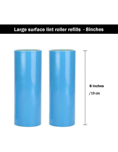 Paquete de 2 Recargas Rodillo Quitapelusas CALMTEE 20 cm