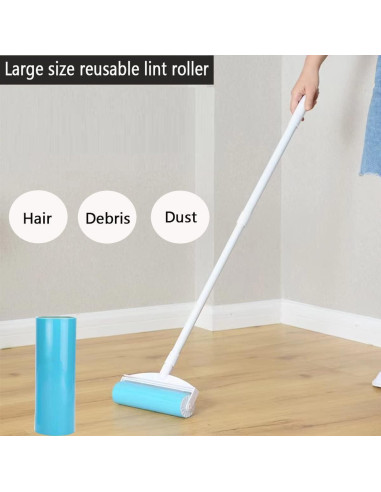 Paquete de 2 Recargas Rodillo Quitapelusas CALMTEE 20 cm