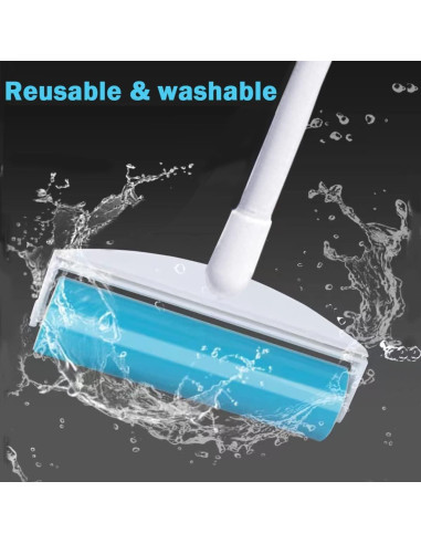 Paquete de 2 Recargas Rodillo Quitapelusas CALMTEE 20 cm