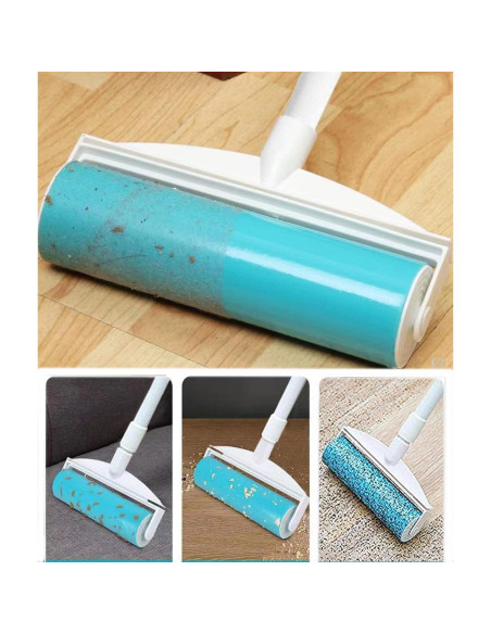 Paquete de 2 Recargas Rodillo Quitapelusas CALMTEE 20 cm