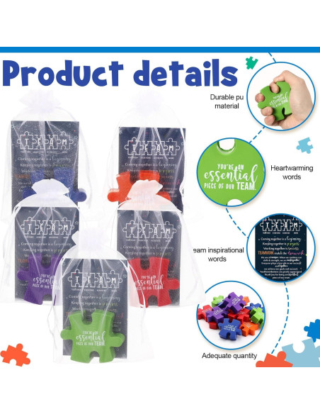 25 Pelotas de Estrés de Espuma con Tarjetas y Bolsas de Regalo