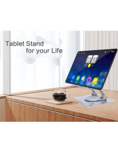 Soporte Ajustable para Tablet Winusers 360 Plegable Plata 2