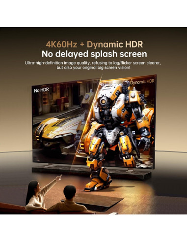 Adaptador USB-C a HDMI Biaze ZH288 4K 60Hz Plug and Play