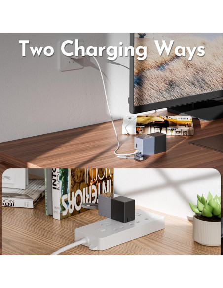 Cargador Portátil Power Bank 5000mAh USB C 22.5W Gris-Negro