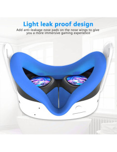 Accesorios Meta Quest 3S: Máscara Silicona + Cubierta TPU 2