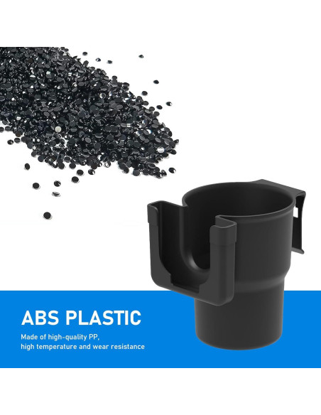 Soporte para Tazas y Teléfono 2-en-1 Downhill Negro