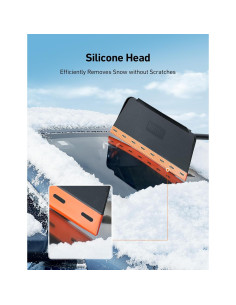 AstroAI Escoba de Nieve 2-en-1 con Raspador de Hielo 121.9 cm 2