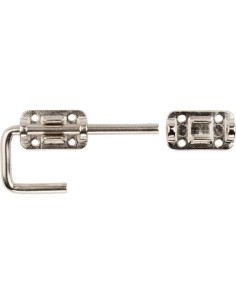 Pestillo de Puerta Corredera Herrajes Nacional N238-972 Níquel 2