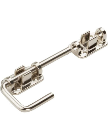 Pestillo de Puerta Corredera Herrajes Nacional N238-972 Níquel