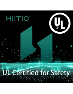 Cubiertas de Pared HIITIO Negras a Prueba de Niños 11.4x11.5cm 2