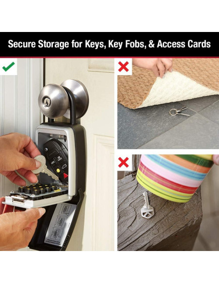 Caja de Llave Master Lock 5422EC2, Montaje en Pared, 2 Piezas