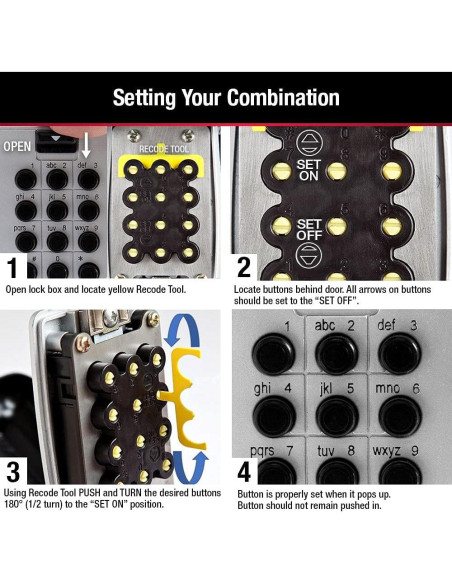 Caja de Llave Master Lock 5422EC2, Montaje en Pared, 2 Piezas