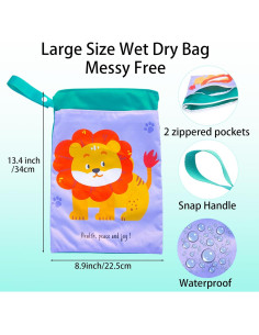 Protector de Asiento de Coche TONASU para Entrenamiento Baño - 2 Piezas 2