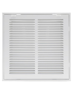 Rejilla de Filtro de Aire de Retorno Howeall 30x30 cm Blanca