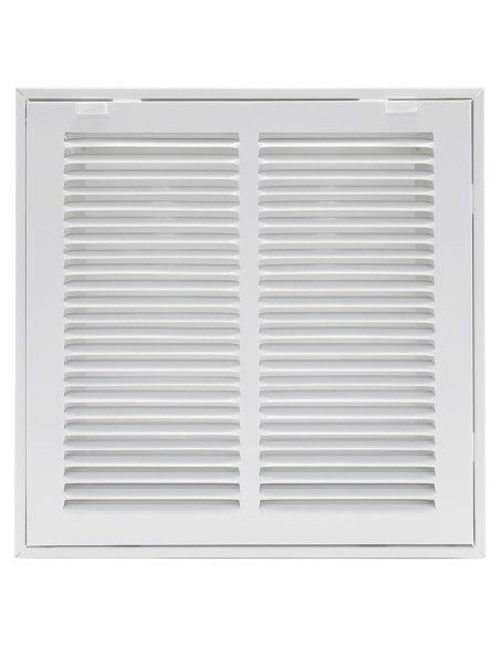 Rejilla de Filtro de Aire de Retorno Howeall 30x30 cm Blanca