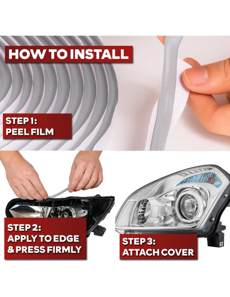 Cinta de Butilo XFasten 6.1m Gris para Sellado de Faros